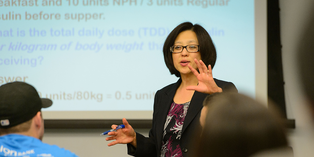 Fei Wang, associate clinical professor of pharmacy practice